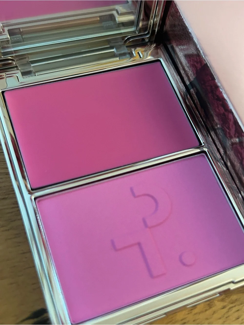 NIB★Patrick TA Major Headlines Double - Take Crème & Powder Blush Duo